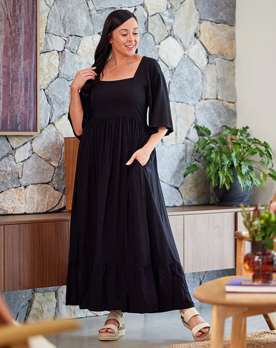 Kalani Dress in Black