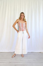 Indie Wide Leg Pant in White