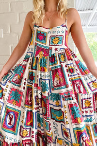Alice Print Winona Maxi Dress