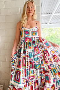 Alice Print Winona Maxi Dress