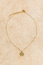 Medallion Necklace by Indigo & Wolfe